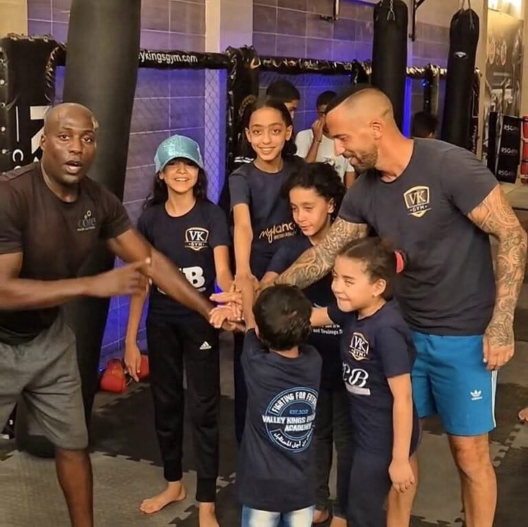 Valley Kings Foundation coaches and young fighters